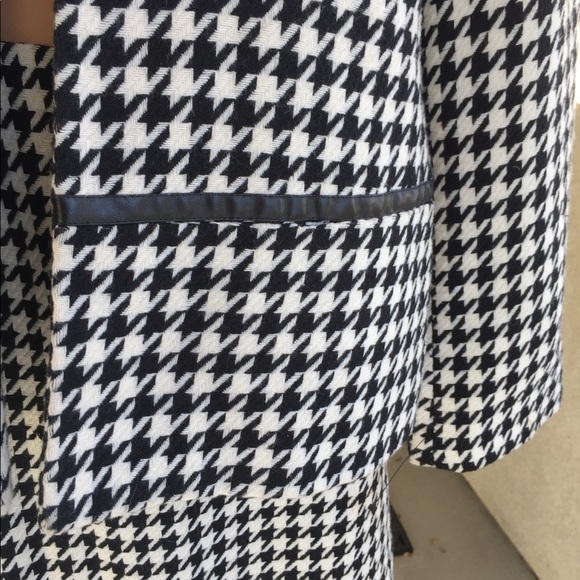 Requirements Houndstooth Blazer & Skirt Set 12 14 - Picture 3 of 8